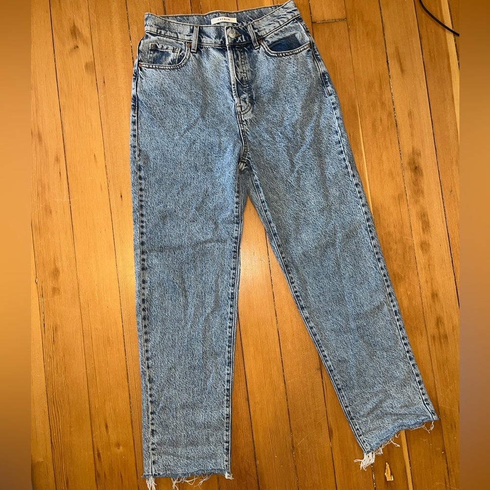 pacsun high rise straight jeans size 26